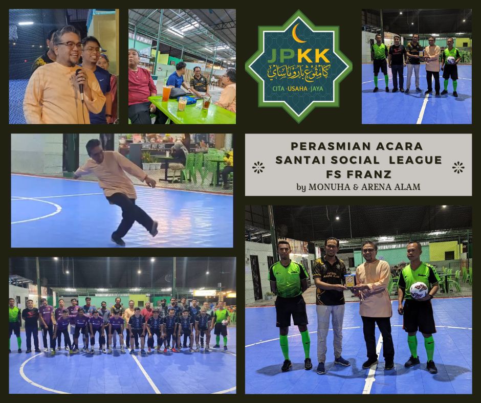 Merasmikan Liga Futsal Santai Social FS Franz