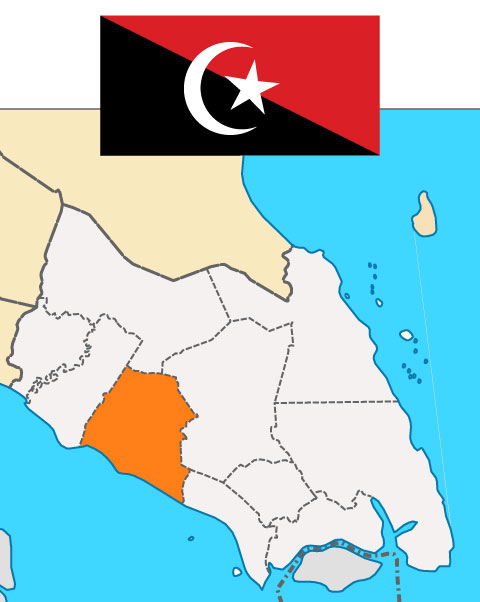 Map Bendera Daerah Batu Pahat