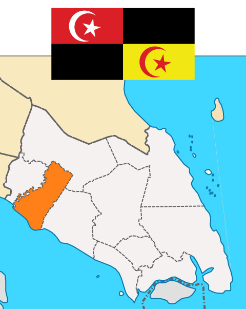 Map Bendera Daerah Muar