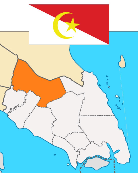 Map Bendera Daerah Segamat